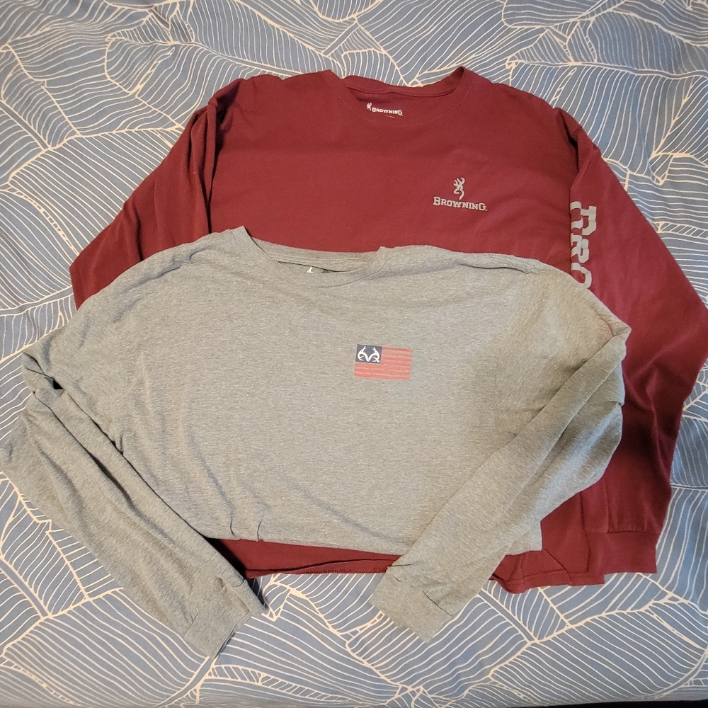 Long Sleeve Men's Shirts - XL